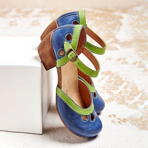 Charlotte Women's Orthopedic Low Heel Sandals for All-Day Comfort 0