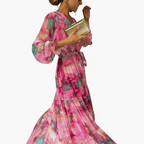 Chic Long-Sleeve Summer Dress for Women - Comfortable Plus Size Option 7