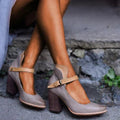 Elegant Strappy Heel Sandals - Adjustable Wedding Shoes for Comfort 0