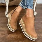 Elegant Waterproof Women's Boots with Side Zipper for All-Day Comfort 0