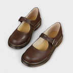 Elegant Women's Mary Jane Shoes with Adjustable Buckle Strap - Comfortable Flat Sole 0