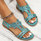 Farrah Women's Orthopedic Boho Sandals with Cushioned Comfort & Slip-Resistant Sole 2