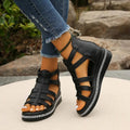 Hannah Comfort Sandals - Women's Rhinestone-Embellished Supportive Footwear 0