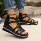 Hannah Comfort Sandals - Women's Rhinestone-Embellished Supportive Footwear 2