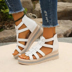 Hannah Comfort Sandals - Women's Rhinestone-Embellished Supportive Footwear 6
