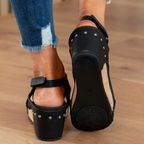 Linda - Comfortable Suede Wedge Sandals for Women with Supportive Wedge Heels 7