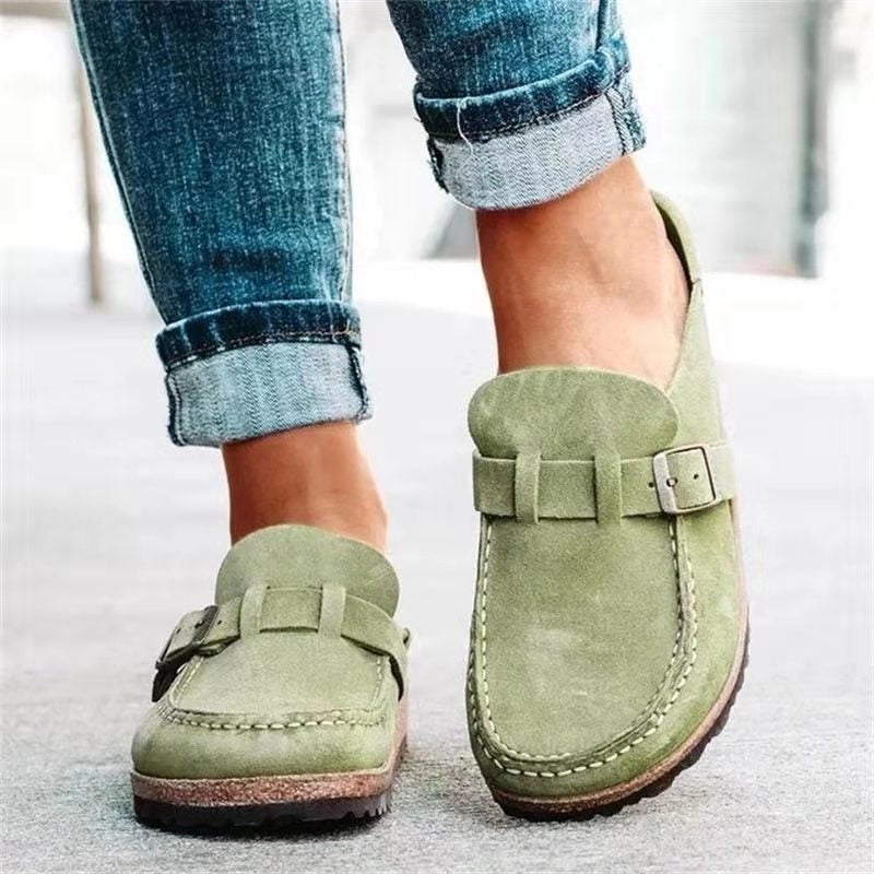 Lorvine - Ergonomic Slip On Shoes for Men with Adjustable Buckle Strap 3