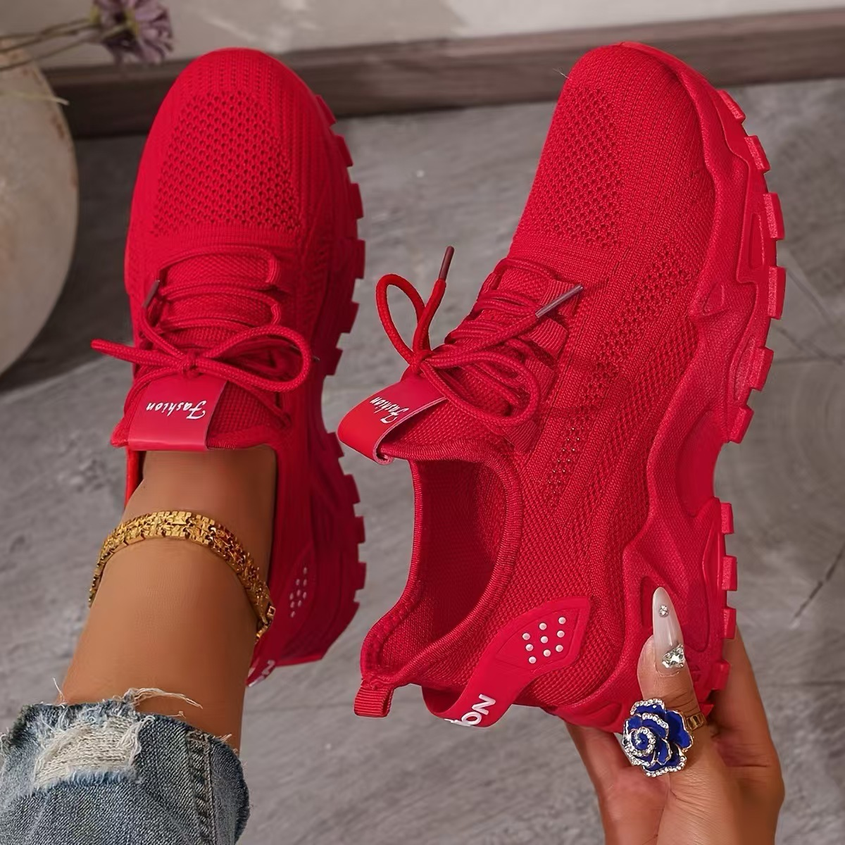 Maica - Orthopedic Sneakers with Arch Support & Shock-Absorbing Soles 3