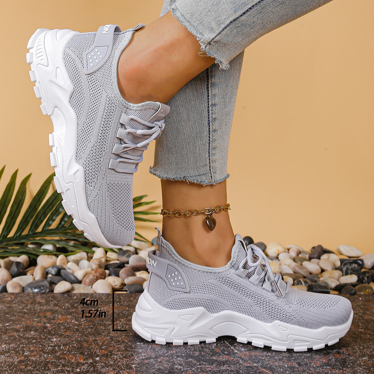 Maica - Orthopedic Sneakers with Arch Support & Shock-Absorbing Soles 5