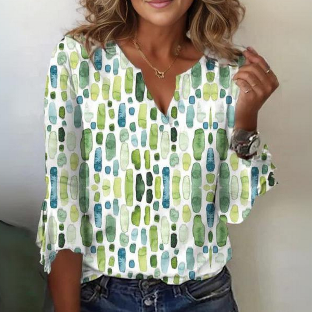 Olivia Women's Top - Stylish Airy Blouse for Effortless Elegance 1