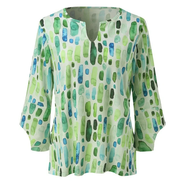 Olivia Women's Top - Stylish Airy Blouse for Effortless Elegance 3
