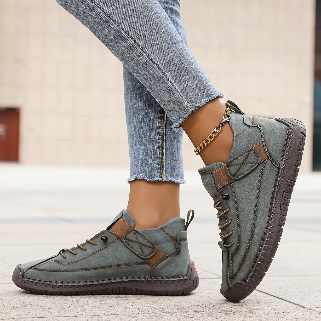 Orthopedic Comfort Sneakers - Lightweight Slip-On Design with Breathable Materials 1