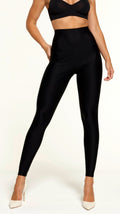 Seamless High-Rise Compression Leggings for Women - Full-Length Gym Leggings 0
