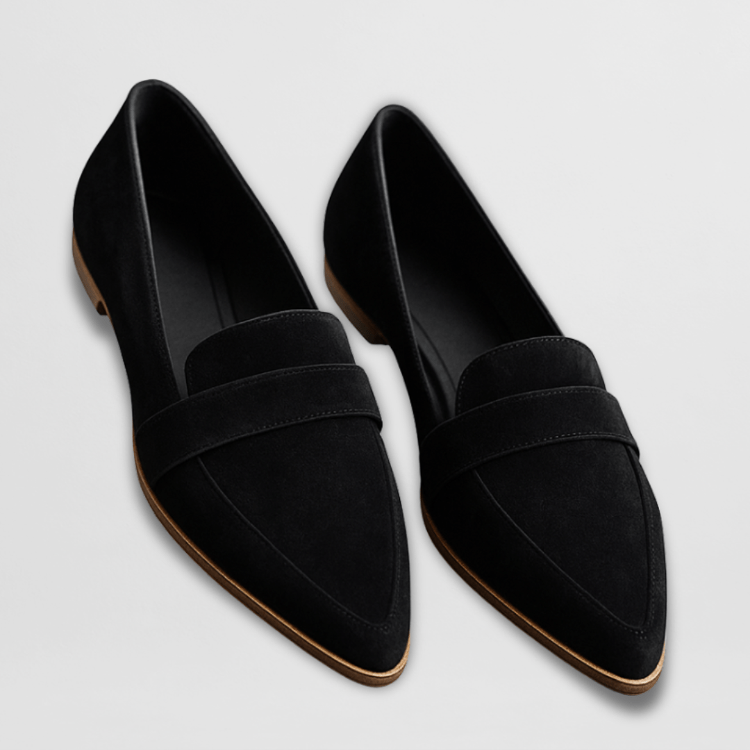 Soft Suede Women's Loafers - Orthopedic Cushioned Comfort for All-Day Wear 2