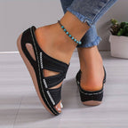 Soleva - Slip-Resistant Orthopedic Sandals for Women with Gel-Infused Sole 7