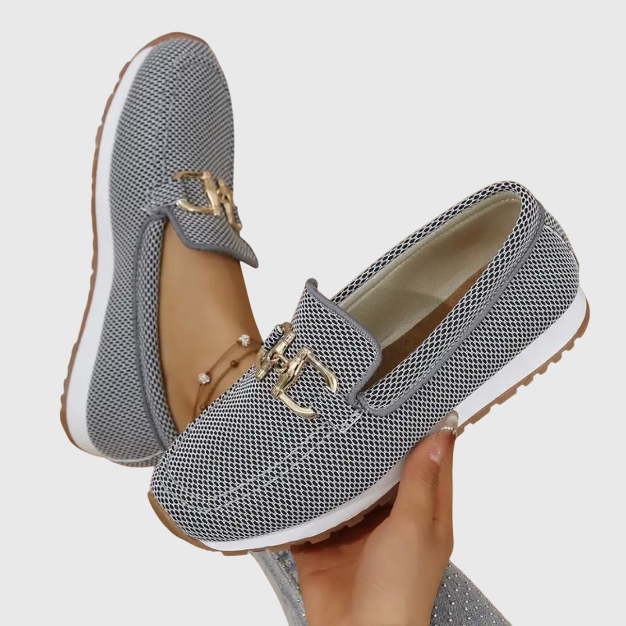 Stylish Black Loafers for Women - Cushioned Support & Elegant Design 5