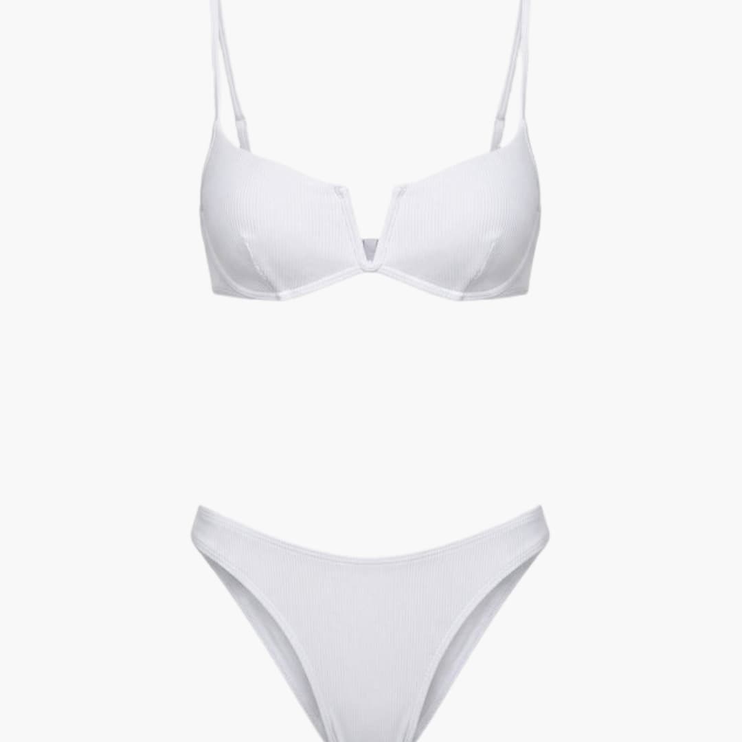 Stylish Women's Push-Up Bikini Set with Brazilian Cut Bottoms - Adjustable Straps 1