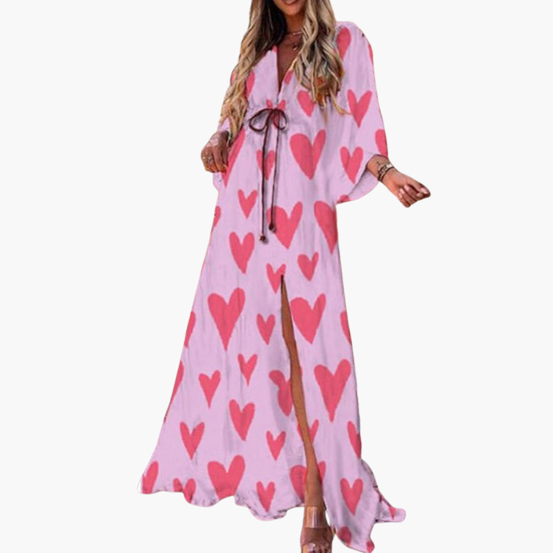Vibrant Floral Maxi Dress - Lightweight Summer Dress for Women, Plus Size Available 4